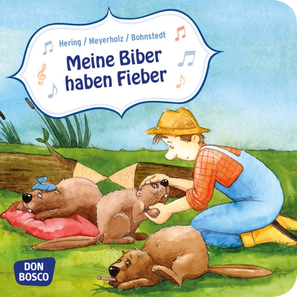 Cover: 9783769822953 | Meine Biber haben Fieber | Mini-Bilderbuch | Wolfgang Hering (u. a.)