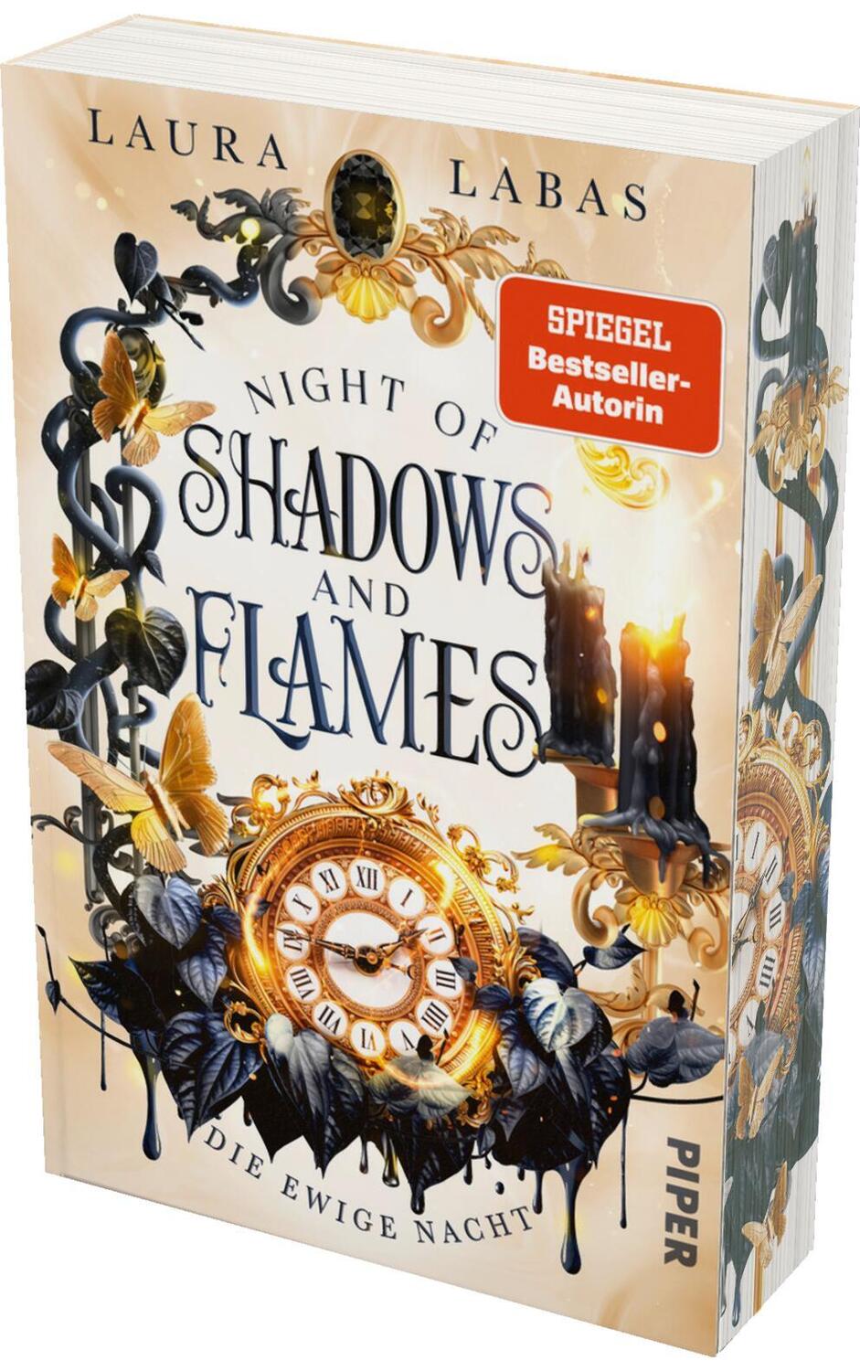 Cover: 9783492709125 | Night of Shadows and Flames - Die Ewige Nacht | Laura Labas | Buch