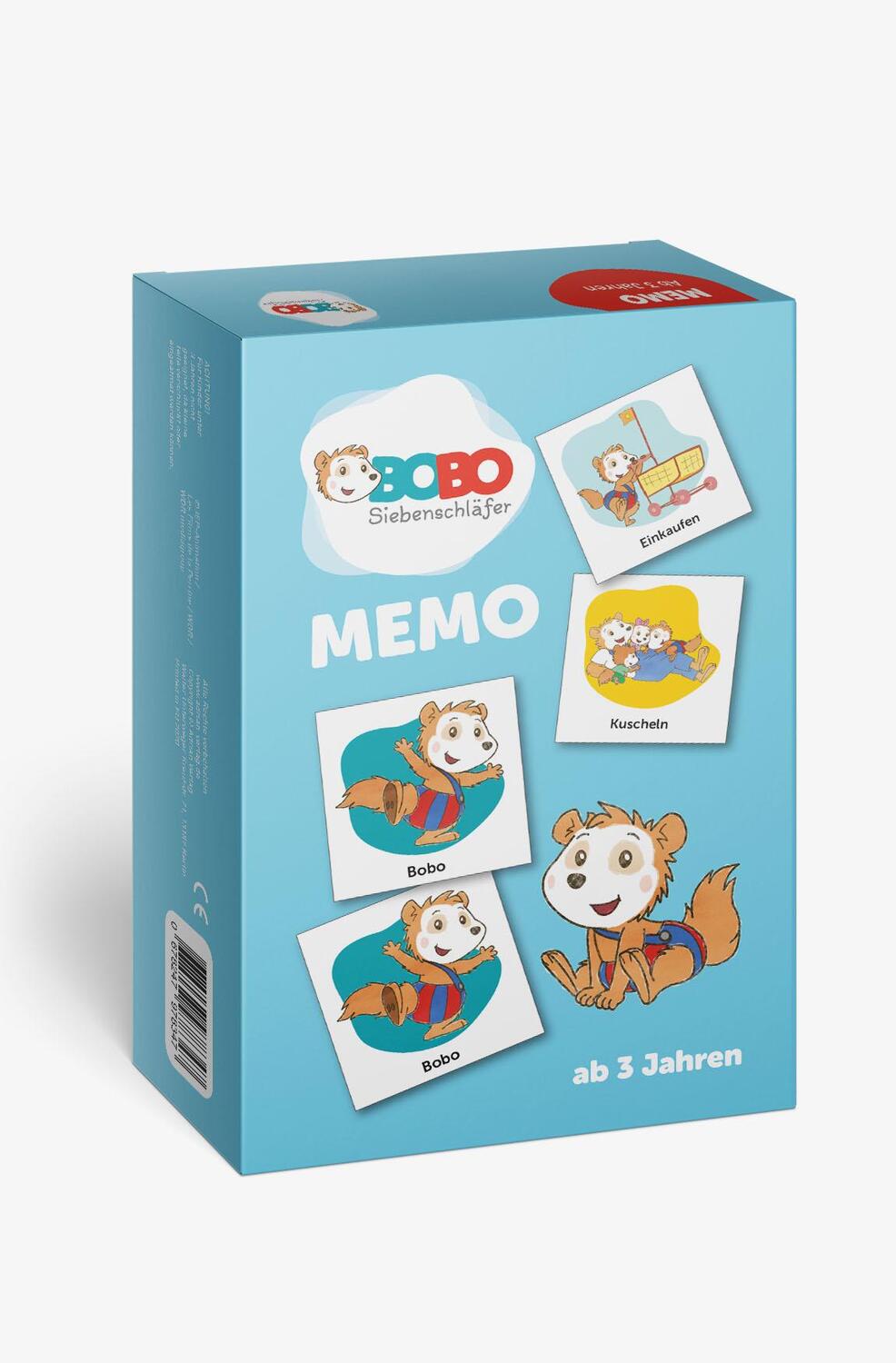 Cover: 678247978347 | Bobo Siebenschläfer Memo | Ab 3 Jahren | Jep Animation | Stück | 1 S.