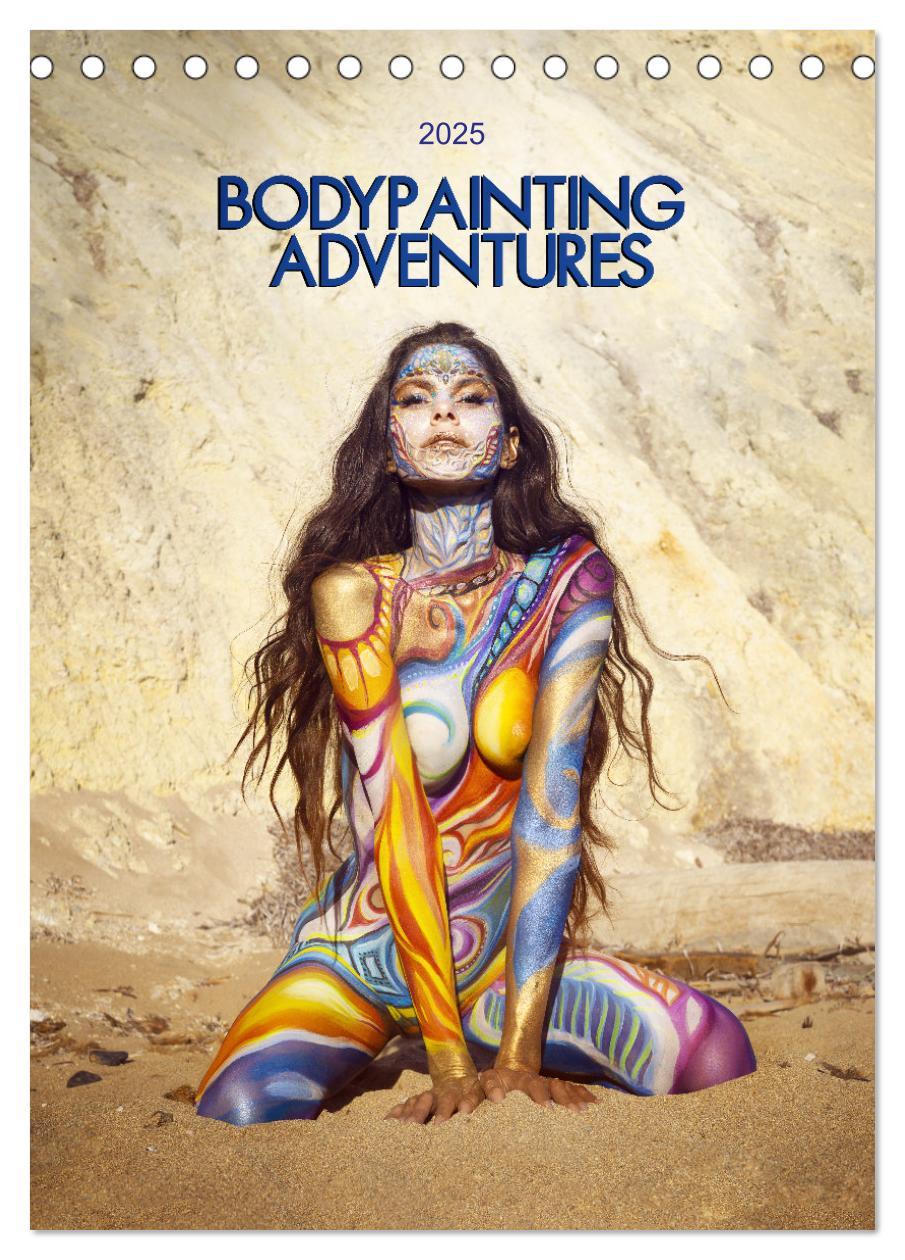 Cover: 9783435913473 | Bodypainting Adventures - Farbe auf nackter Haut (Tischkalender...