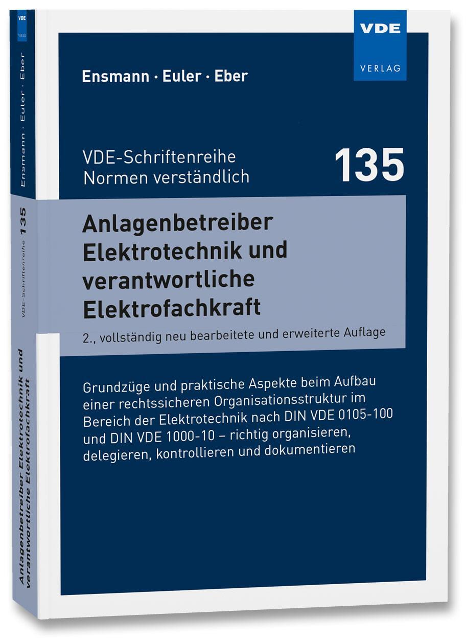 Cover: 9783800741625 | Anlagenbetreiber Elektrotechnik und verantwortliche Elektrofachkraft