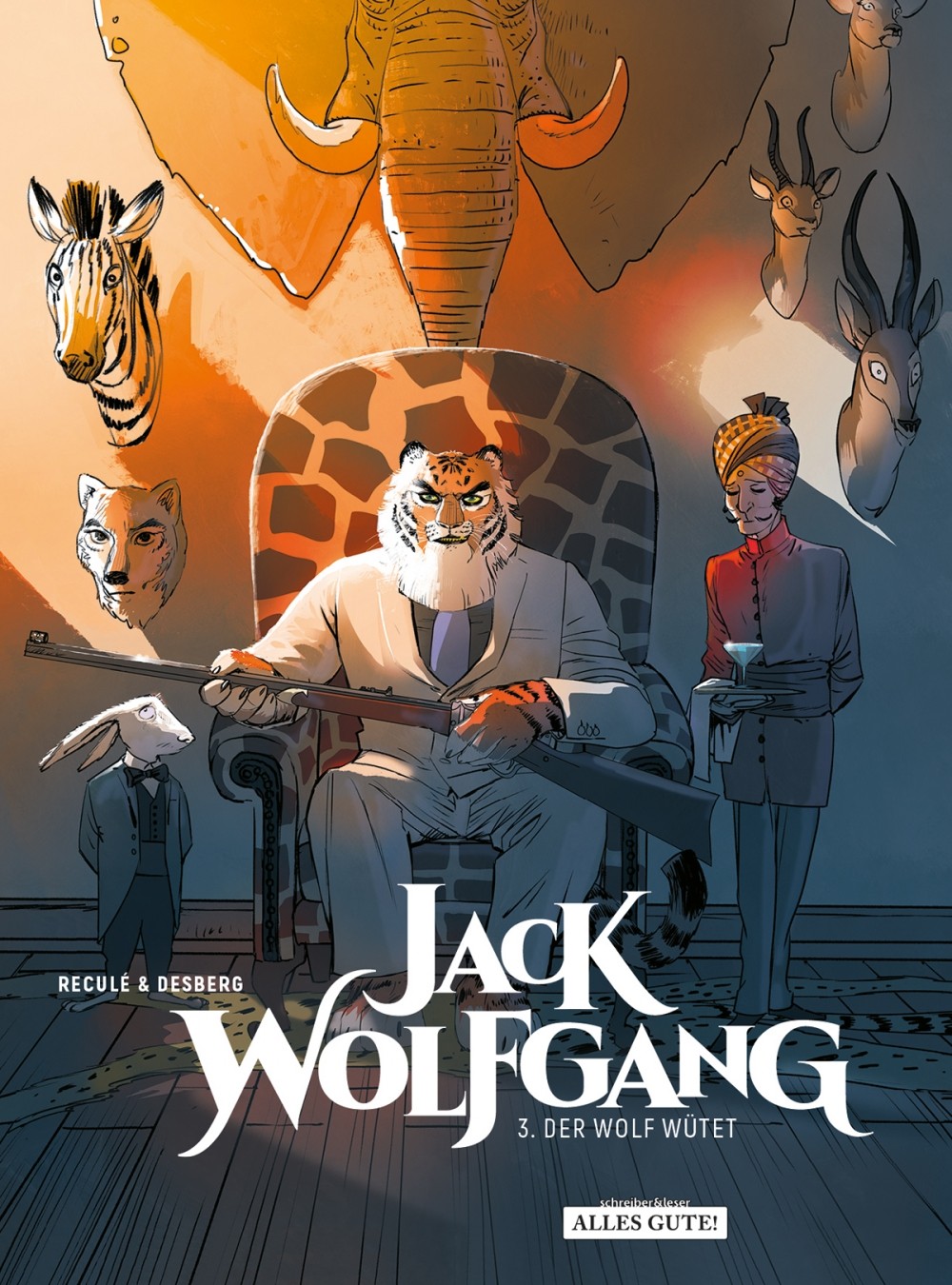 Cover: 9783965820098 | Jack Wolfgang 3 | Der Wolf wütet, Jack Wolfgang 3 | Stephen Desberg