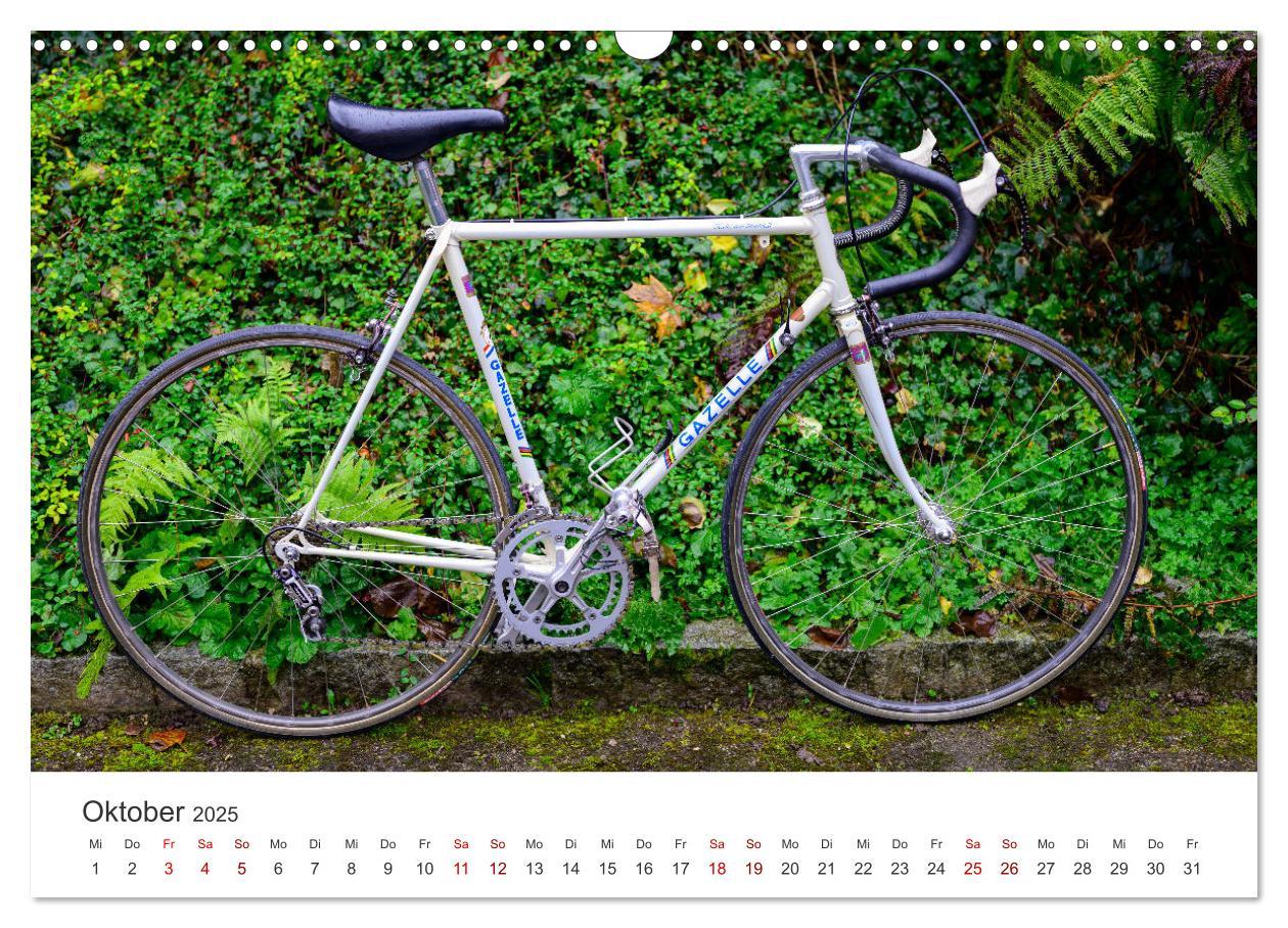 Bild: 9783435018284 | Stahlrenner - Rennrad-Klassiker aus Europa (Wandkalender 2025 DIN...