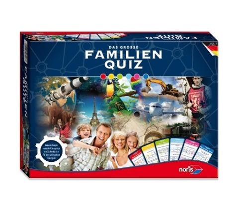 Cover: 4000826080077 | Familienquiz | 2-6 Spieler | Spiel | Deutsch | 2017 | NORIS