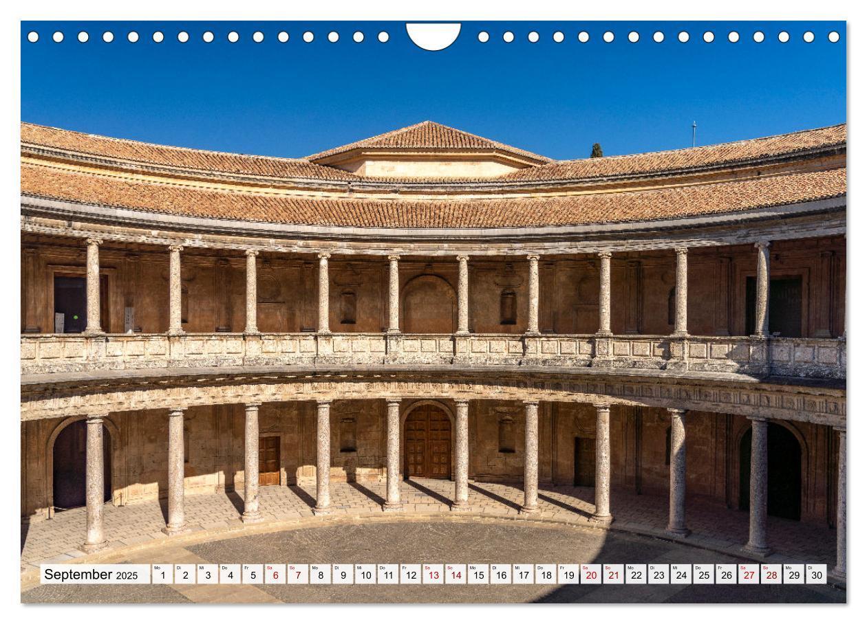 Bild: 9783383976773 | Andalusien - Granada (Wandkalender 2025 DIN A4 quer), CALVENDO...