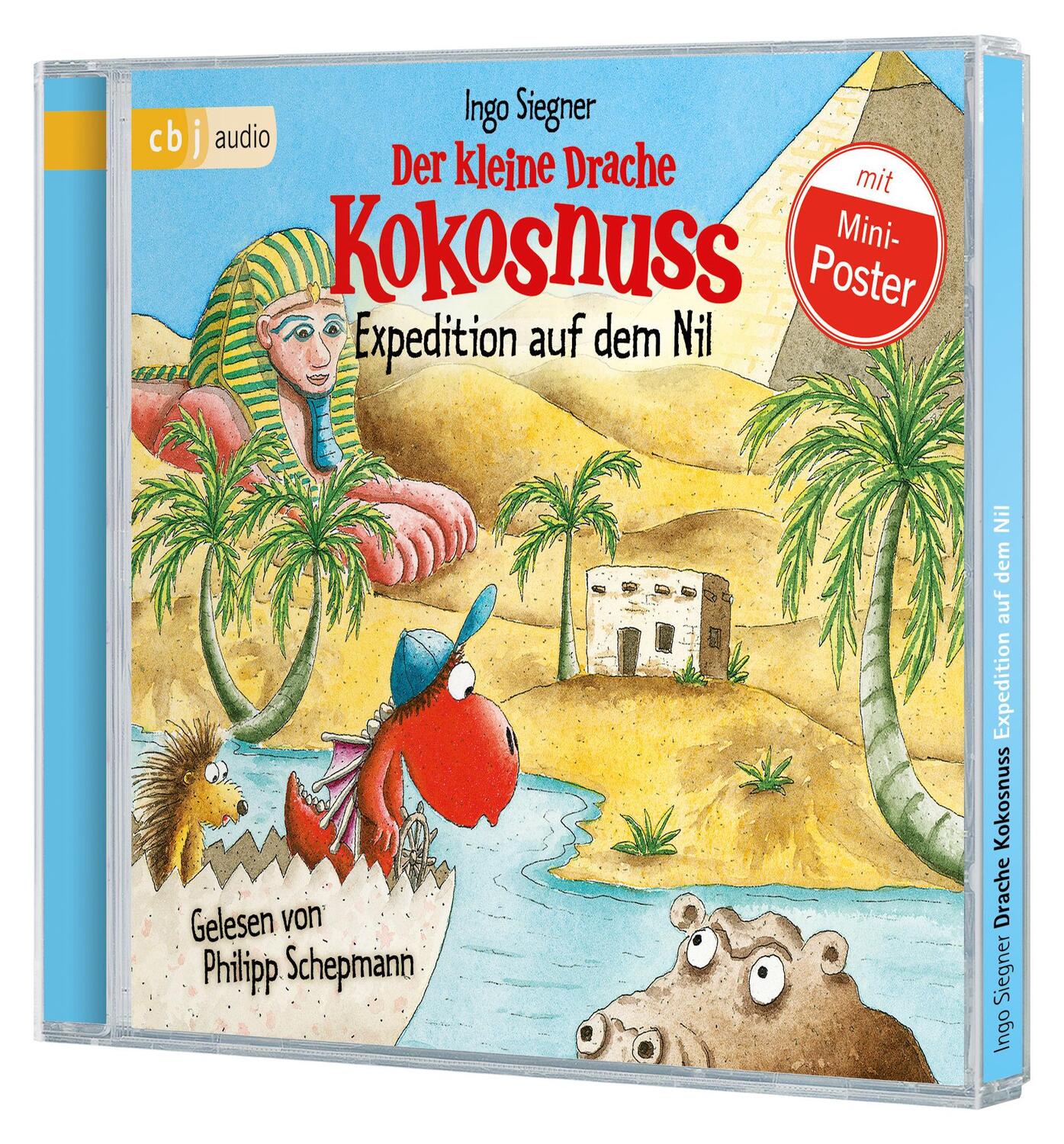 Bild: 9783837130409 | Der kleine Drache Kokosnuss 23 - Expedition auf dem Nil | Ingo Siegner