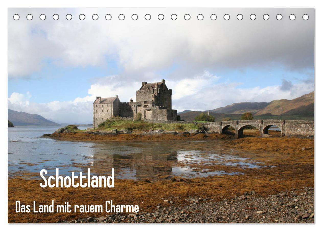 Cover: 9783435134175 | Schottland - Das Land mit rauem Charme (Tischkalender 2025 DIN A5...