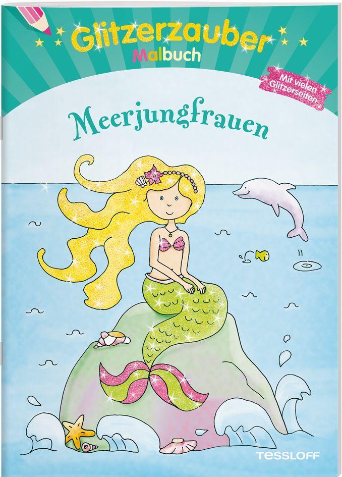 Cover: 9783788638719 | Glitzerzauber Malbuch Meerjungfrauen | Sandra Schmidt | Broschüre