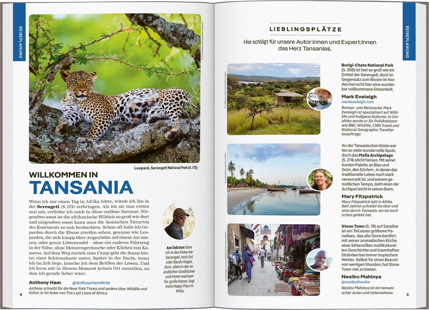 Bild: 9783575011091 | LONELY PLANET Reiseführer Tansania | Anthony Ham (u. a.) | Taschenbuch