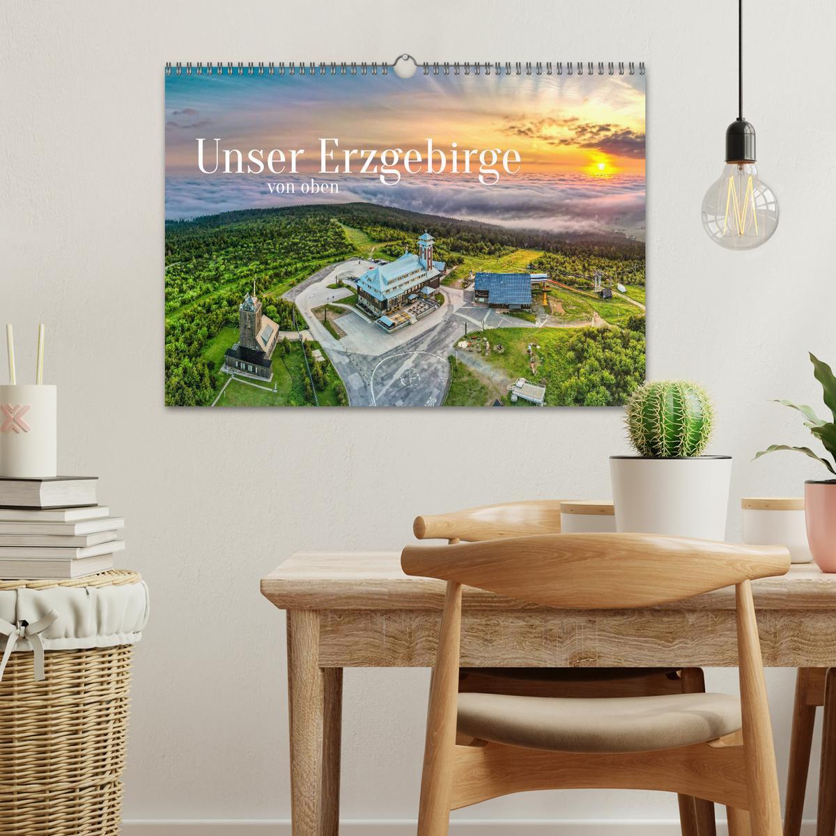 Bild: 9783383974915 | Unser Erzgebirge von oben (Wandkalender 2025 DIN A3 quer), CALVENDO...