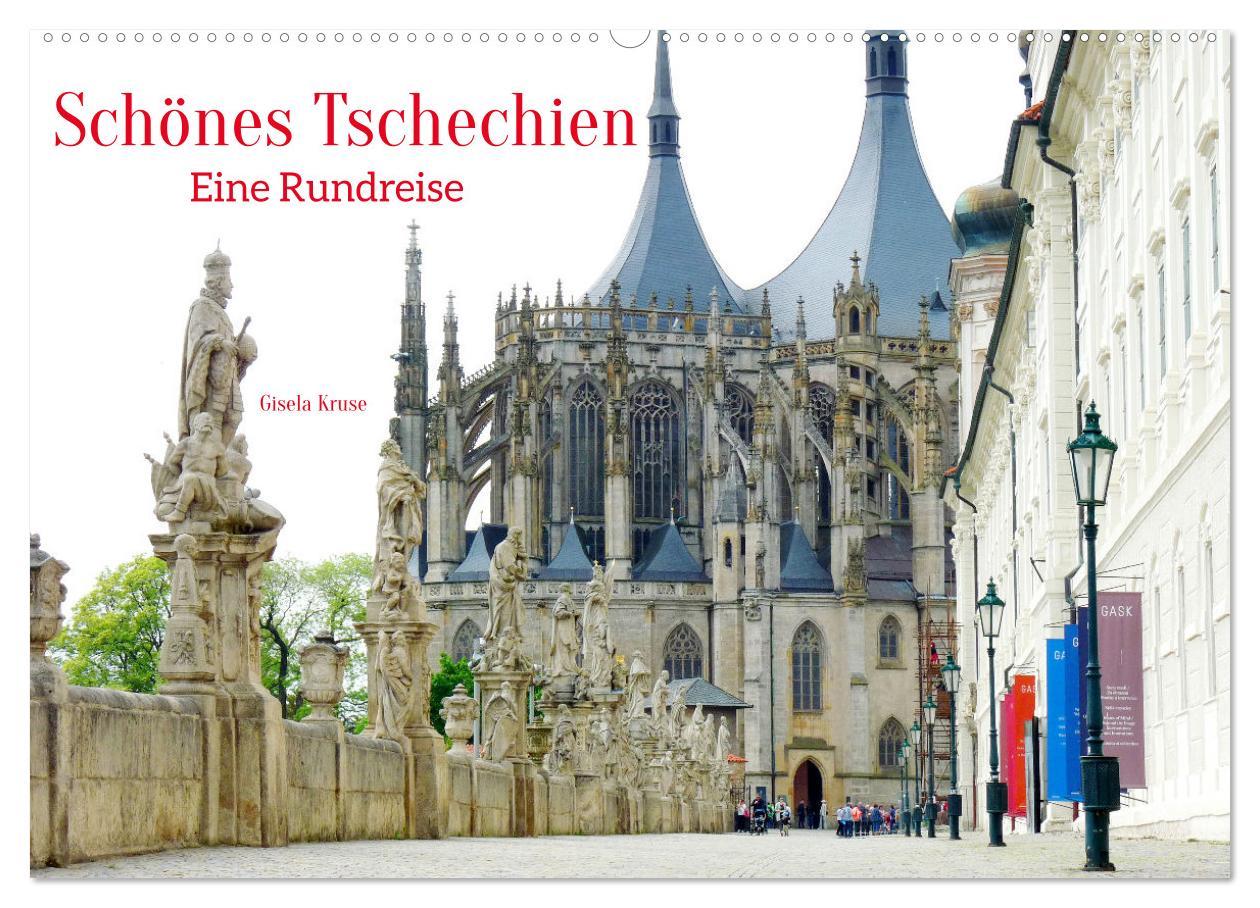 Cover: 9783383895975 | Schönes Tschechien - Eine Rundreise (Wandkalender 2025 DIN A2...