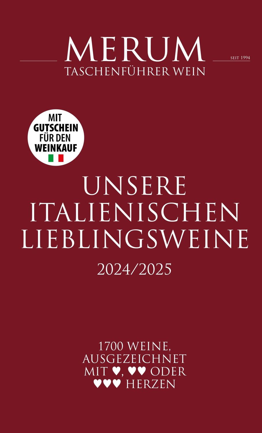 Cover: 9783959619578 | Unsere italienischen Lieblingsweine 2024/2025 | Taschenbuch | 310 S.