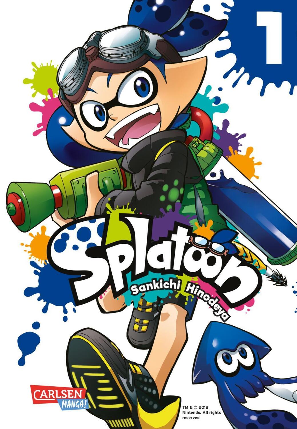 Cover: 9783551724472 | Splatoon 1 | Taschenbuch | Splatoon | Großtaschenbuch | 160 S. | 2018