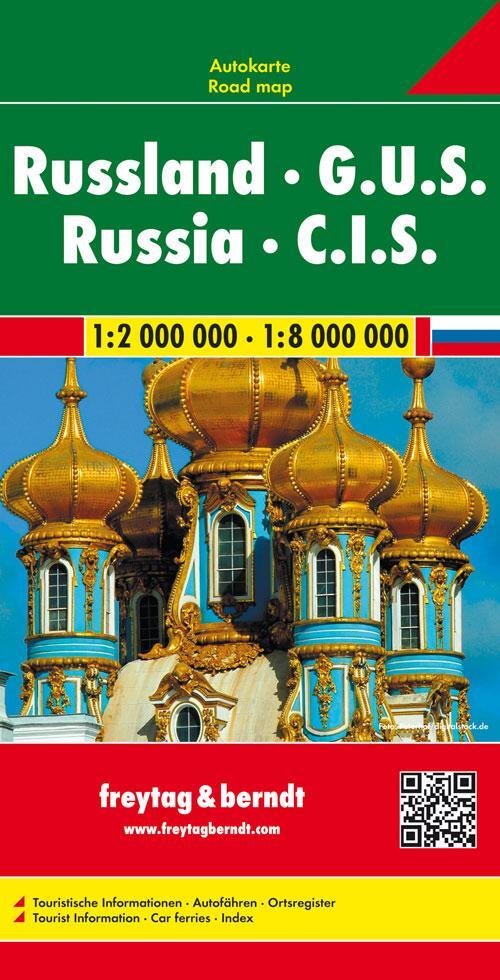 Cover: 9783850842372 | Russland GUS 1 : 2 000 000 / 1 : 8 000 000 | (Land-)Karte | Deutsch