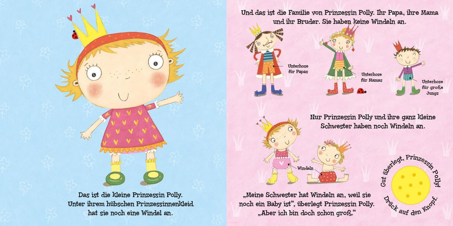 Bild: 9783833238505 | Prinzessin Polly geht aufs Töpfchen | Pappbilderbuch mit Sound | Buch