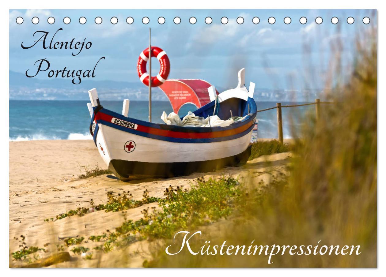 Cover: 9783435121762 | Alentejo Portugal - Küstenimpressionen (Tischkalender 2025 DIN A5...