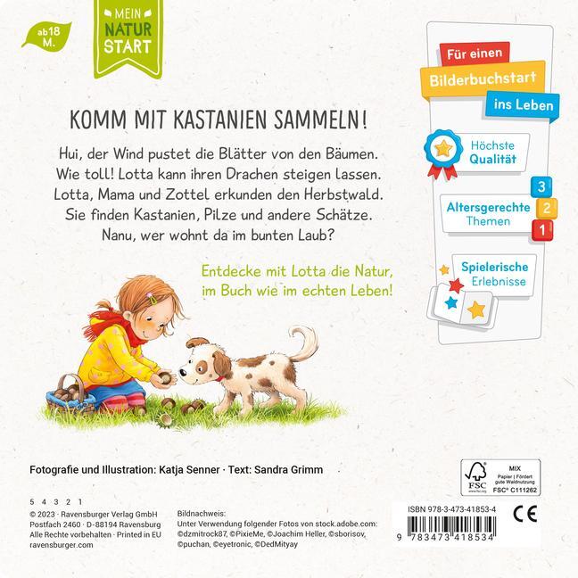 Bild: 9783473418534 | Lotta entdeckt die Welt: Im Herbst | Sandra Grimm | Buch | Naturstart