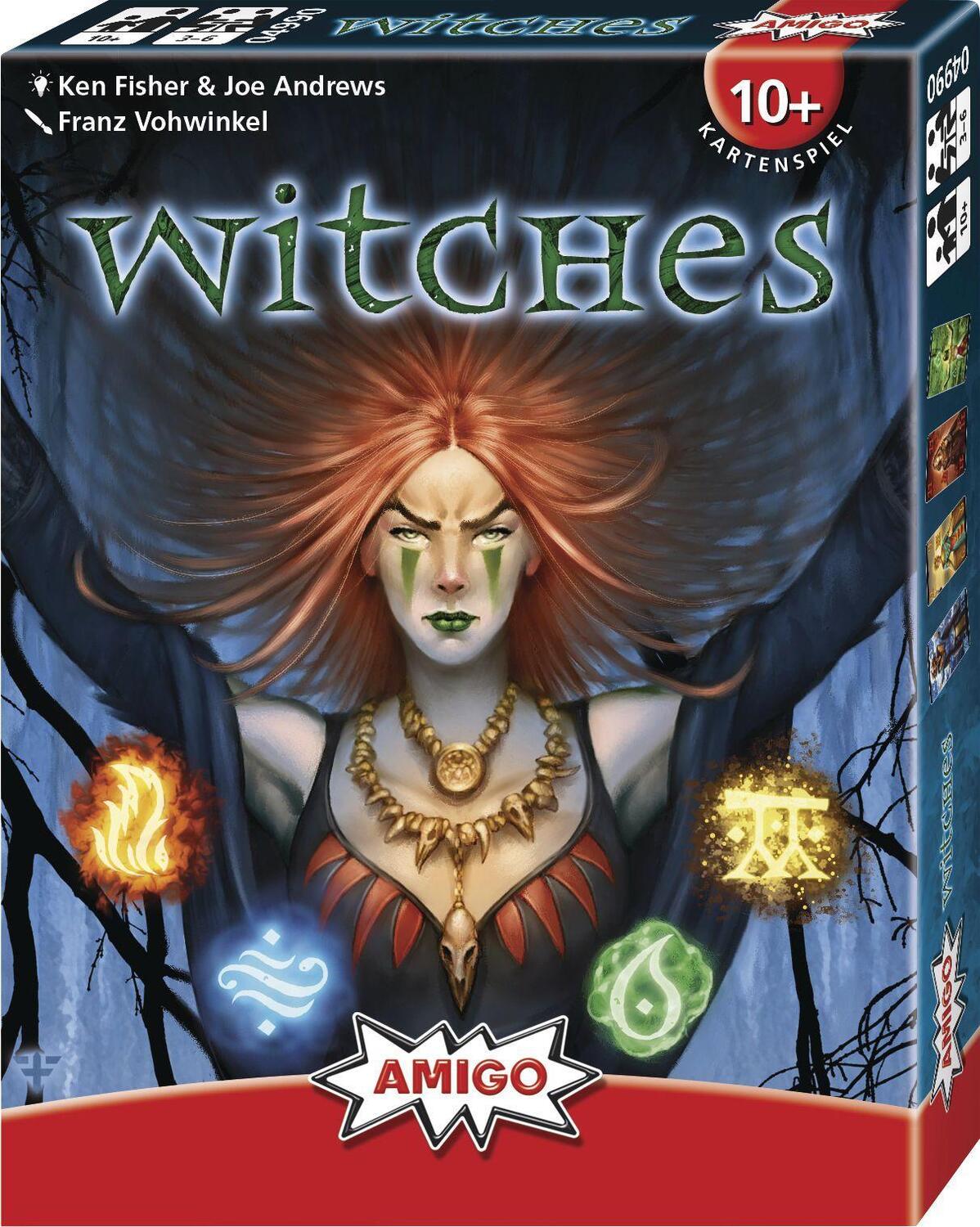 Bild: 4007396049909 | Witches | AMIGO - Kartenspiel | Ken Fisher | Spiel | Brettspiel | 2014