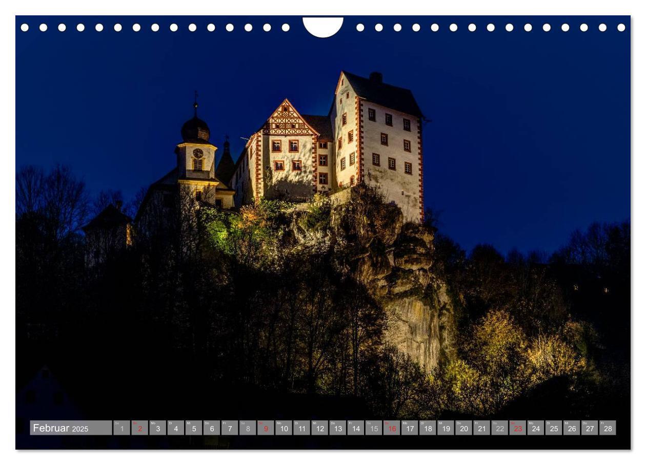 Bild: 9783435639601 | Burgenlandschaft Fränkische Schweiz (Wandkalender 2025 DIN A4...