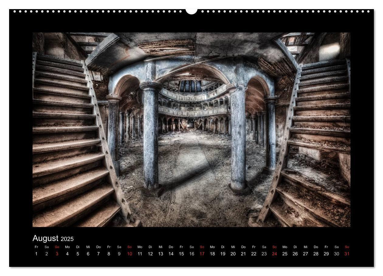 Bild: 9783435675333 | Lost Places - vergessene orte vergessener glanz (Wandkalender 2025...