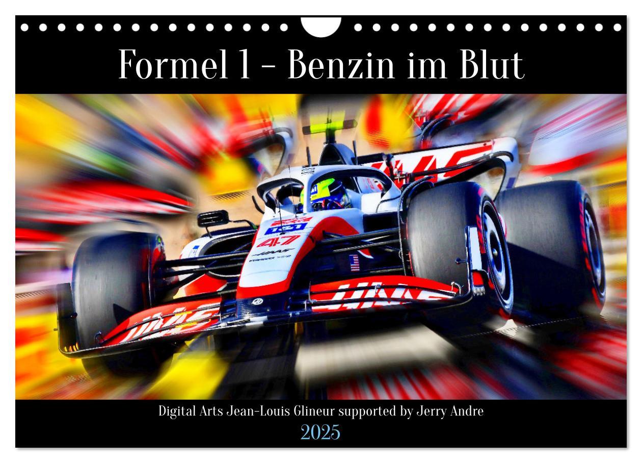 Cover: 9783383973529 | Formel 1 - Benzin im Blut (Wandkalender 2025 DIN A4 quer), CALVENDO...