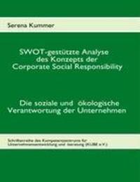 Cover: 9783839103999 | SWOT-gestützte Analyse des Konzepts der Corporate Social...