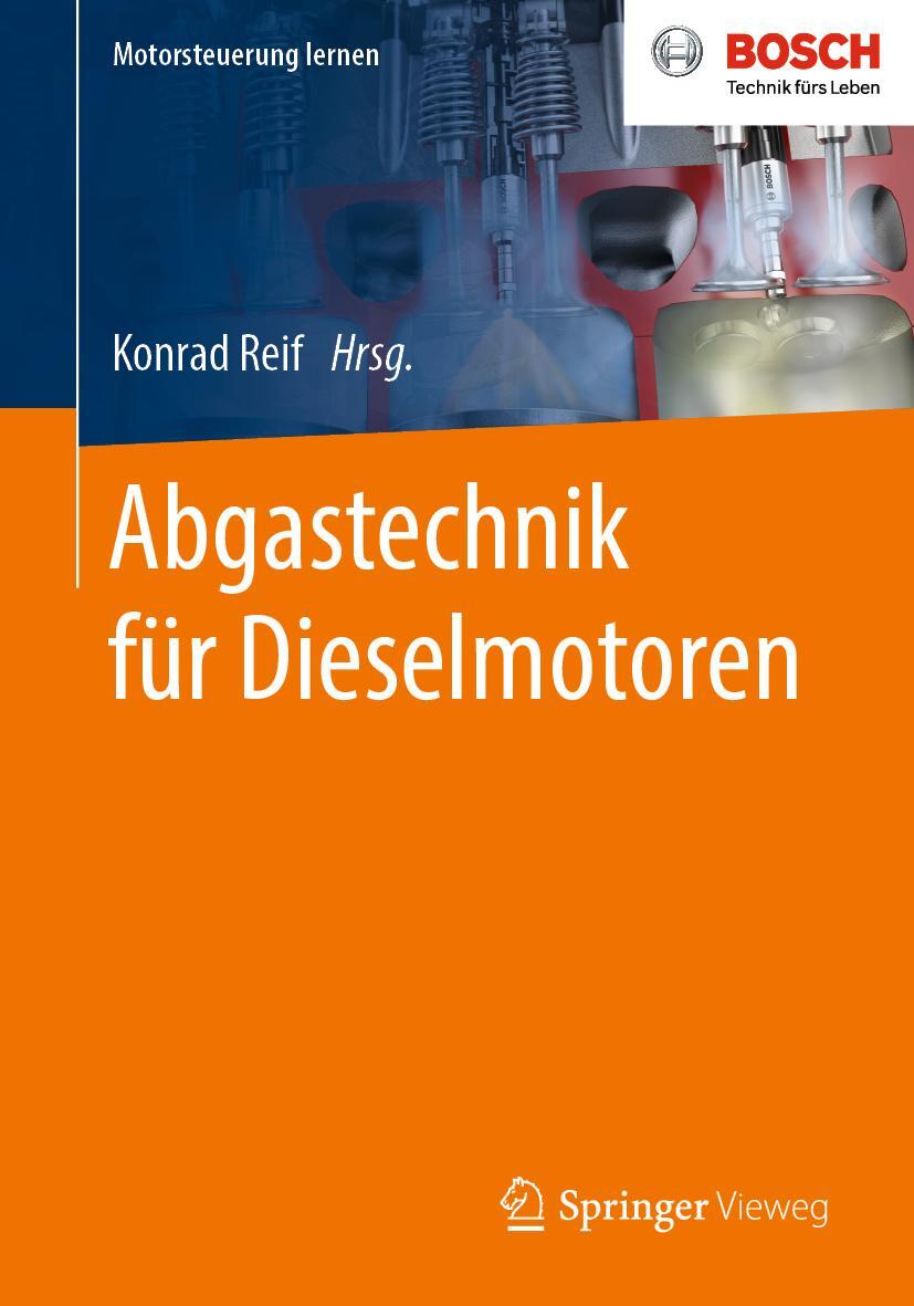 Cover: 9783658300456 | Abgastechnik für Dieselmotoren | Konrad Reif | Taschenbuch | iv | 2020