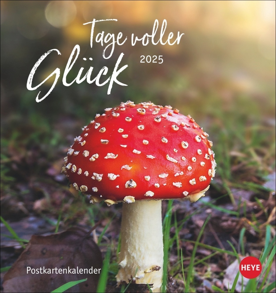 Cover: 9783756406920 | Tage voller Glück Postkartenkalender 2025 | Kalender | Spiralbindung