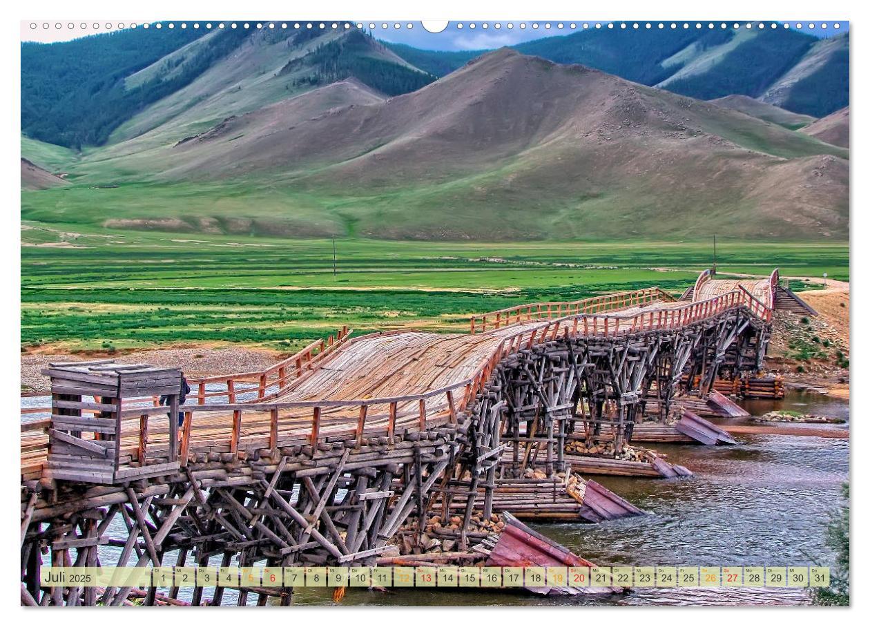 Bild: 9783435437948 | Reise durch Asien - Mongolei (Wandkalender 2025 DIN A2 quer),...