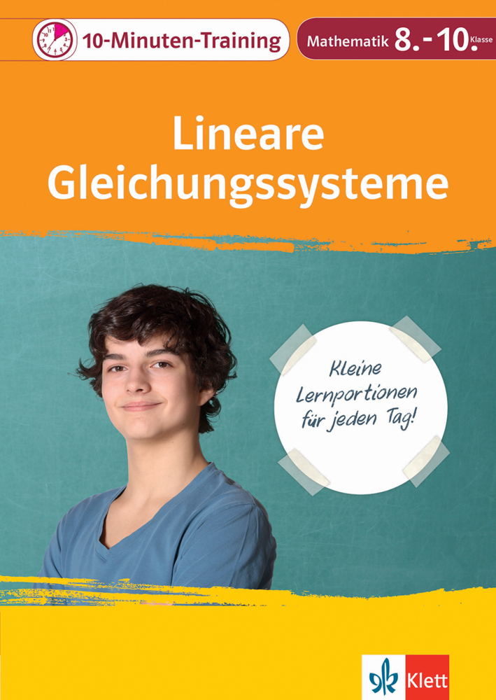 Cover: 9783129275498 | Klett 10-Minuten-Training Mathematik Lineare Gleichungssysteme...