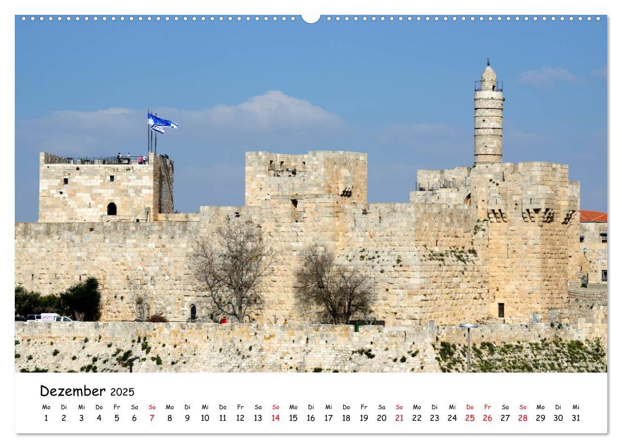 Bild: 9783435207596 | Traumziel Israel (Wandkalender 2025 DIN A2 quer), CALVENDO...