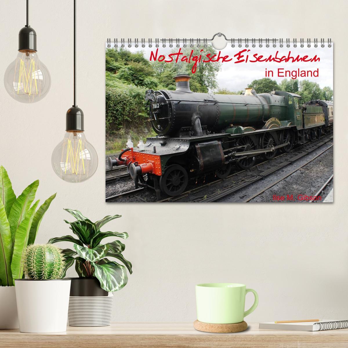 Bild: 9783435668304 | Nostalgische Eisenbahnen Englands (Wandkalender 2025 DIN A4 quer),...