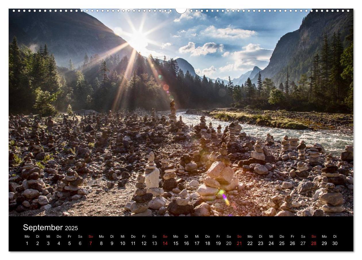 Bild: 9783435612857 | Bergblicke - Karwendel (Wandkalender 2025 DIN A2 quer), CALVENDO...