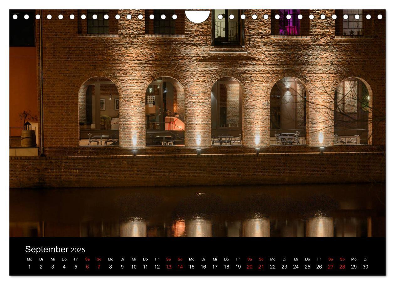 Bild: 9783435414864 | Buxtehude bei Nacht (Wandkalender 2025 DIN A4 quer), CALVENDO...