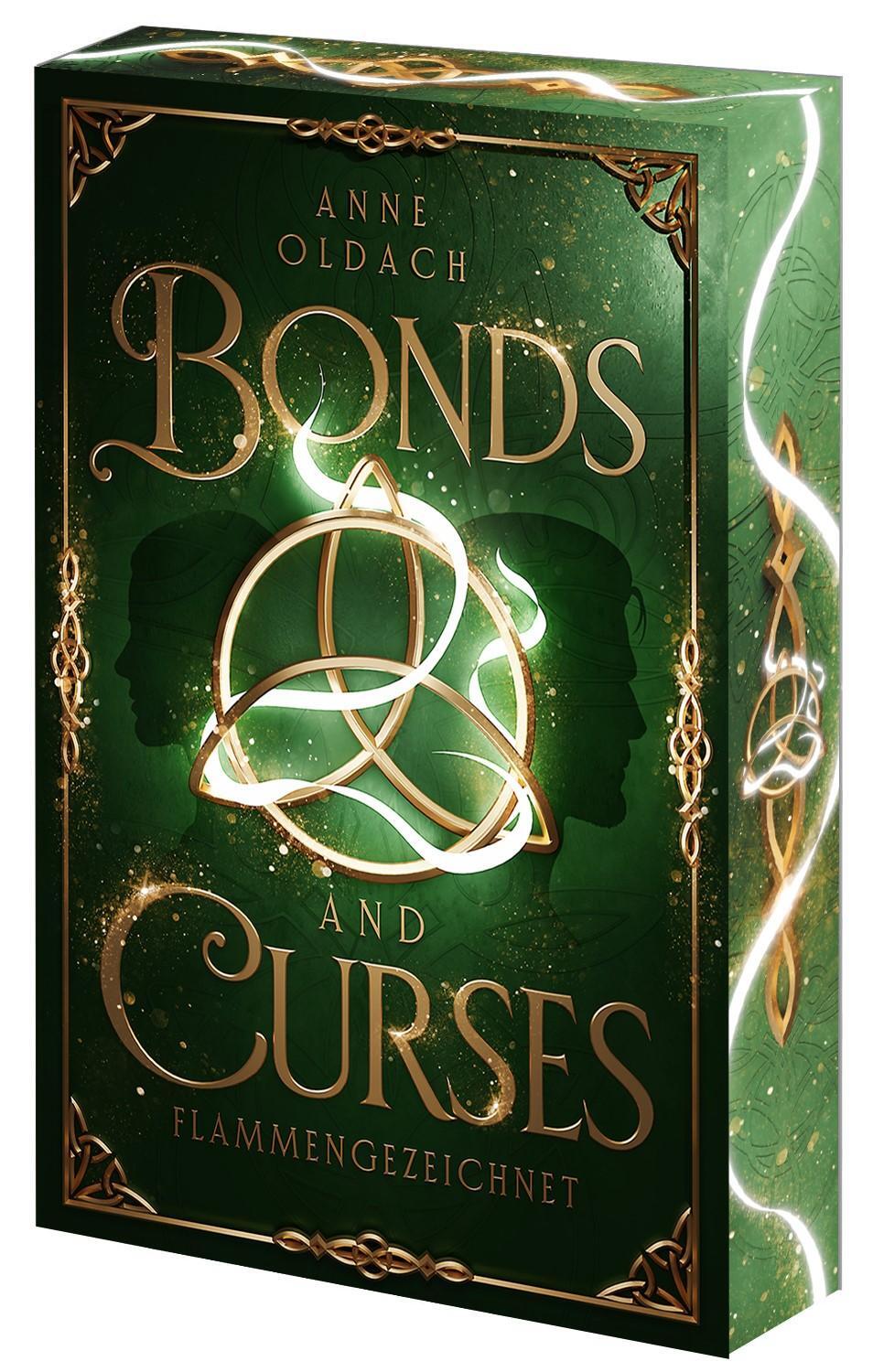 Cover: 9783989425637 | Bonds and Curses- Flammengezeichnet | Anne Oldach | Taschenbuch | 2024