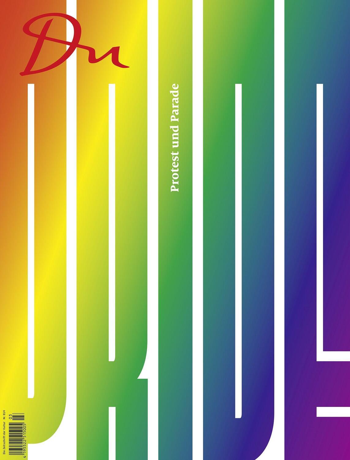 Cover: 9783907315132 | Du914 - das Kulturmagazin. Pride | Protest und Parade | Oliver Prange