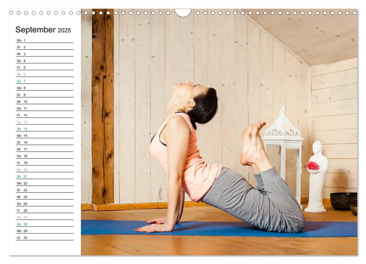 Bild: 9783435561445 | Yoga - ganz einfach zuhause (Wandkalender 2025 DIN A3 quer),...