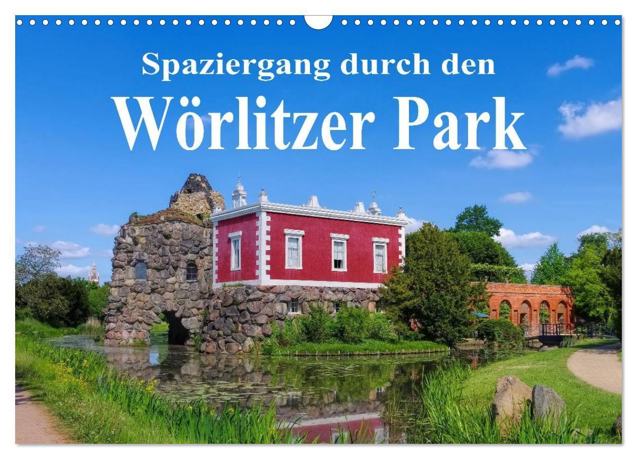 Cover: 9783435607013 | Spaziergang durch den Wörlitzer Park (Wandkalender 2025 DIN A3...