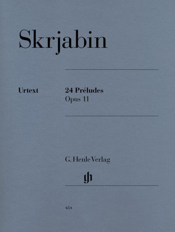 Cover: 9790201804842 | 24 Préludes op. 11 | Alexander Skrjabin | Taschenbuch | Buch | Deutsch