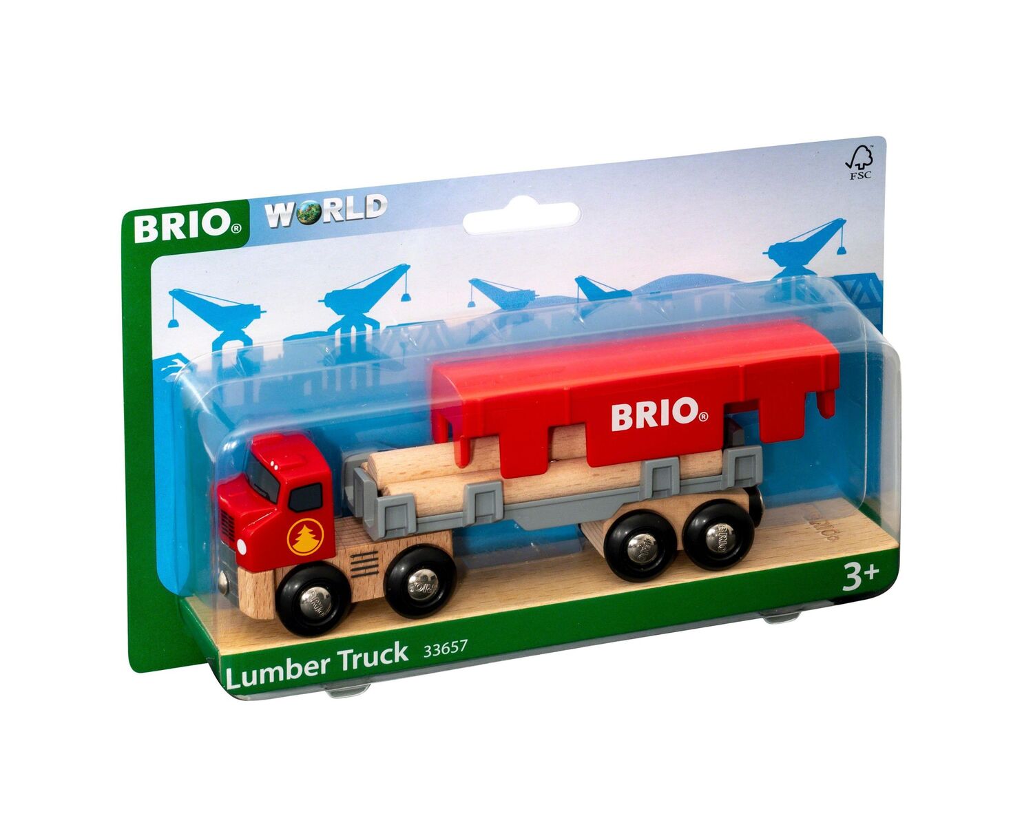 Cover: 7312350336573 | Holztransporter mit Magnetladung | Spiel | Englisch | 2020 | BRIO