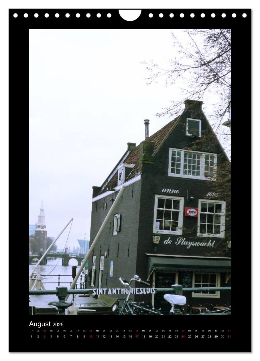 Bild: 9783457079300 | Amsterdam (Wandkalender 2025 DIN A4 hoch), CALVENDO Monatskalender