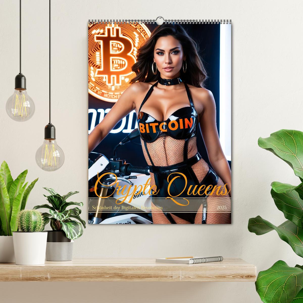 Bild: 9783457152850 | Crypto Queens: Schönheit der Digitalen Revolution (Wandkalender...