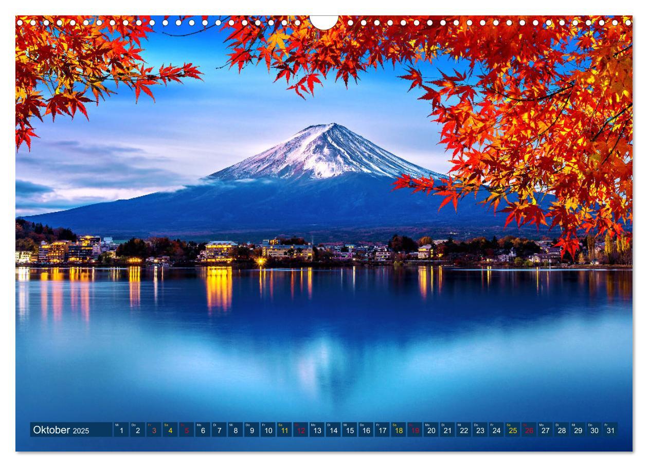 Bild: 9783435009695 | JAPAN - Im Land des Lächelns (Wandkalender 2025 DIN A3 quer),...