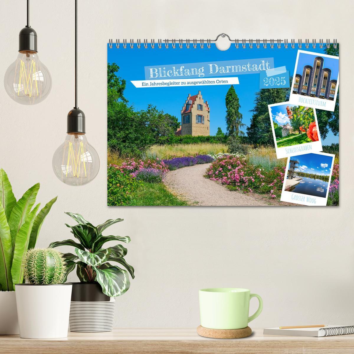 Bild: 9783435014118 | Blickfang Darmstadt! (Wandkalender 2025 DIN A4 quer), CALVENDO...