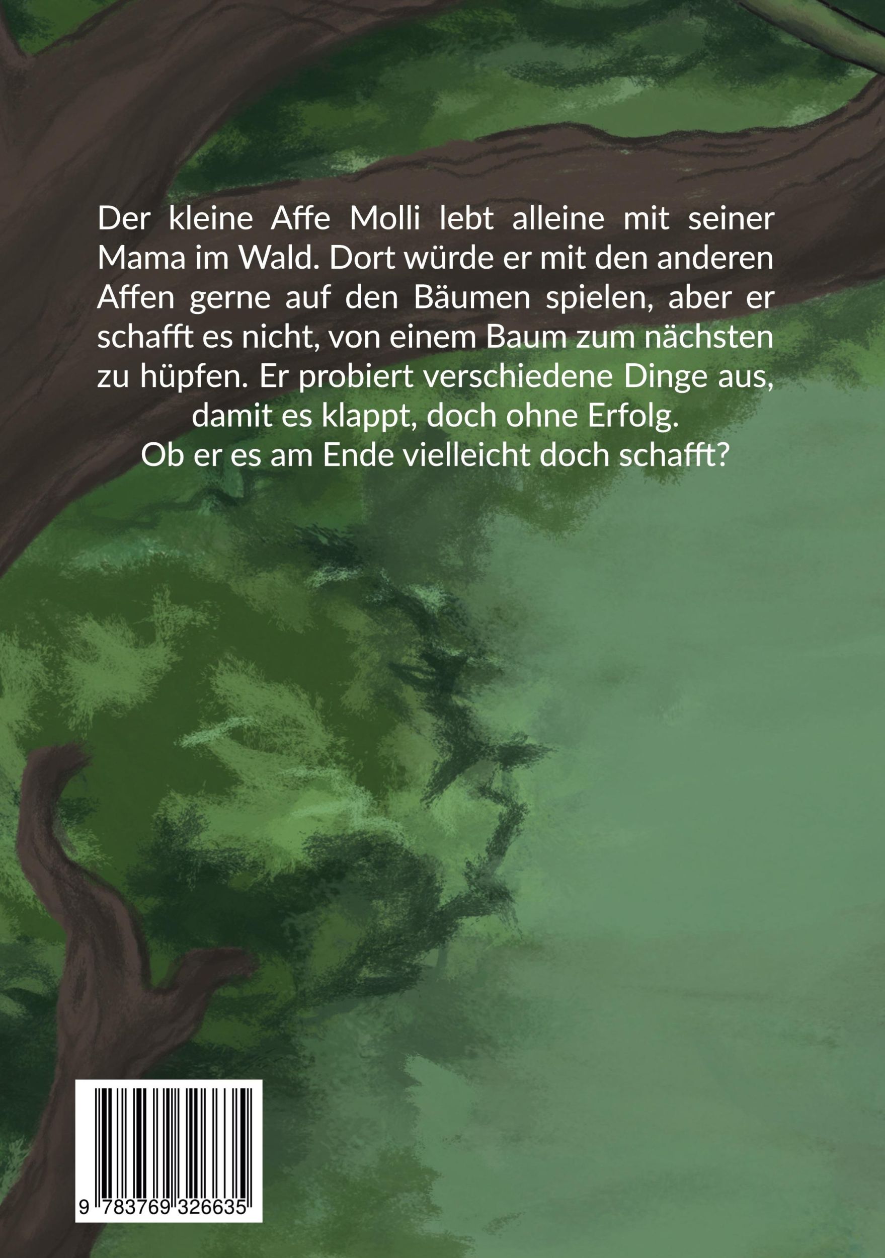 Rückseite: 9783769326635 | Der kleine Affe Molli | Laura Henk (u. a.) | Buch | 24 S. | Deutsch