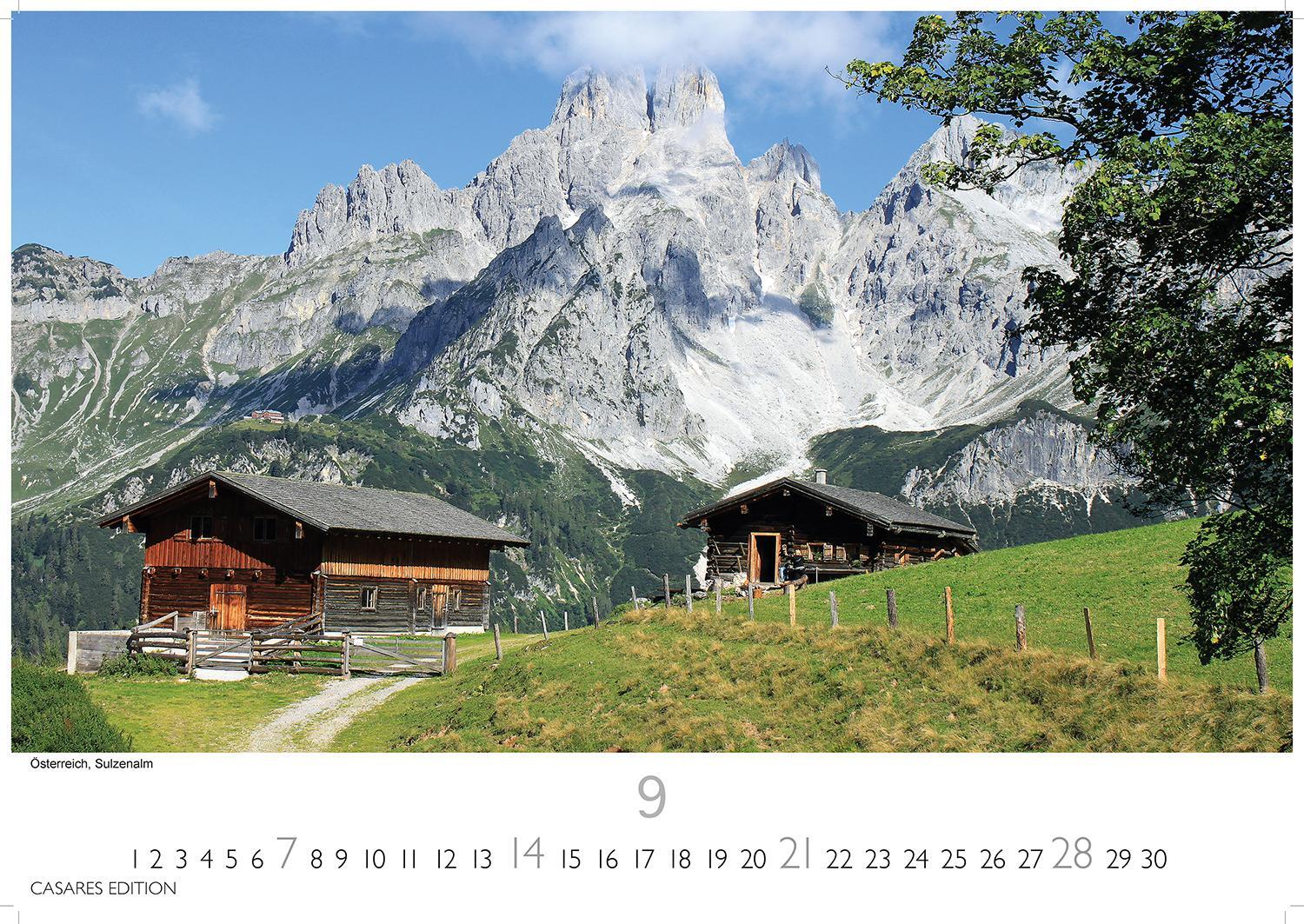 Bild: 9781835241622 | Alpen 2025 L 35x50cm | Kalender | 14 S. | Deutsch | 2025