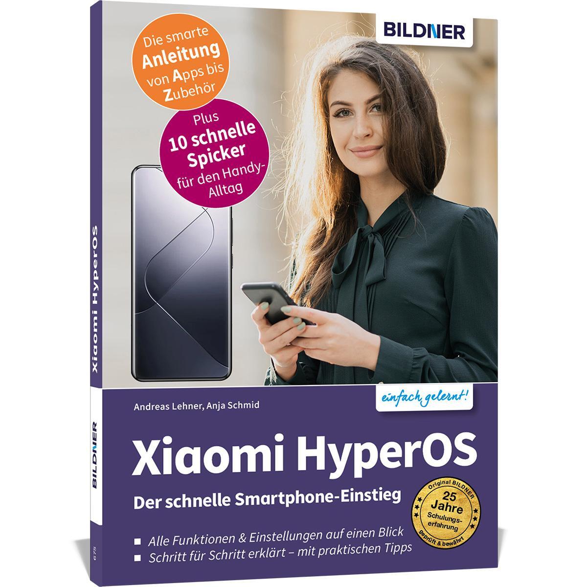 Cover: 9783832806590 | Xiaomi HyperOS - Für Einsteiger ohne Vorkenntnisse | Schmid (u. a.)