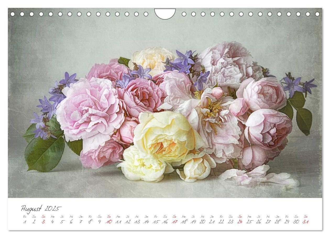 Bild: 9783435667932 | Blüten Poesie (Wandkalender 2025 DIN A4 quer), CALVENDO Monatskalender