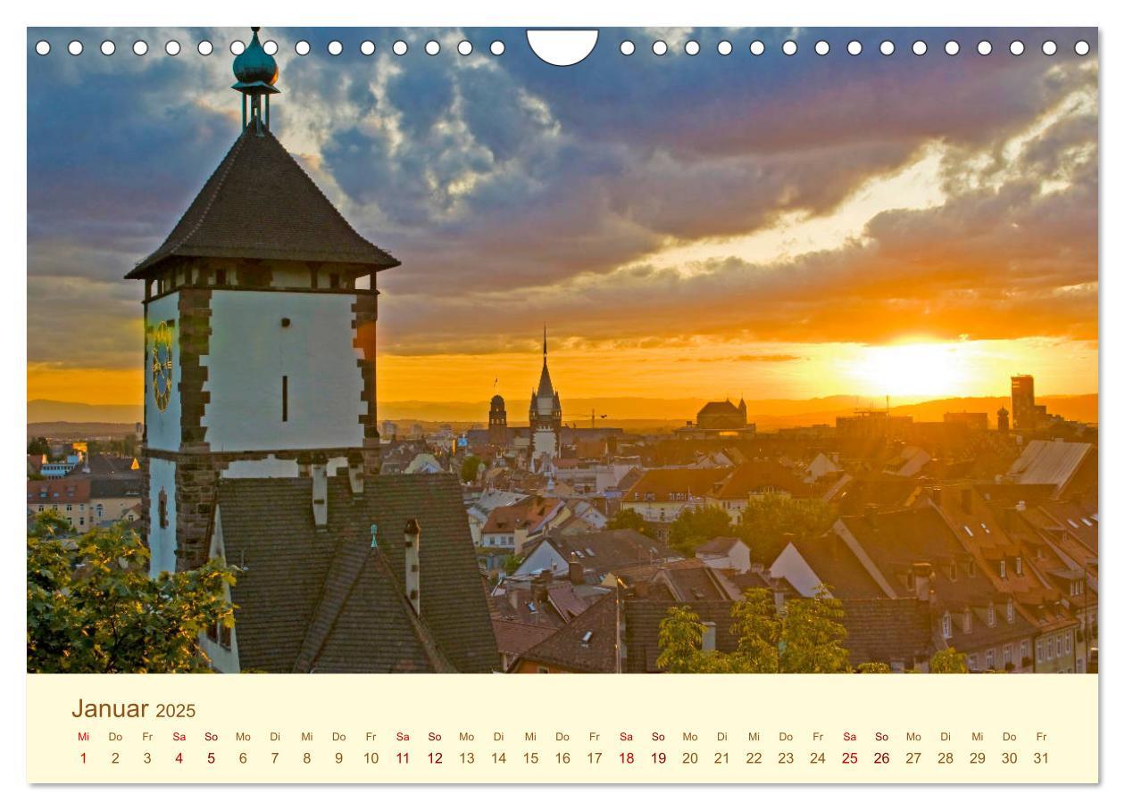 Bild: 9783435187041 | Freiburg Perle im Breisgau (Wandkalender 2025 DIN A4 quer),...