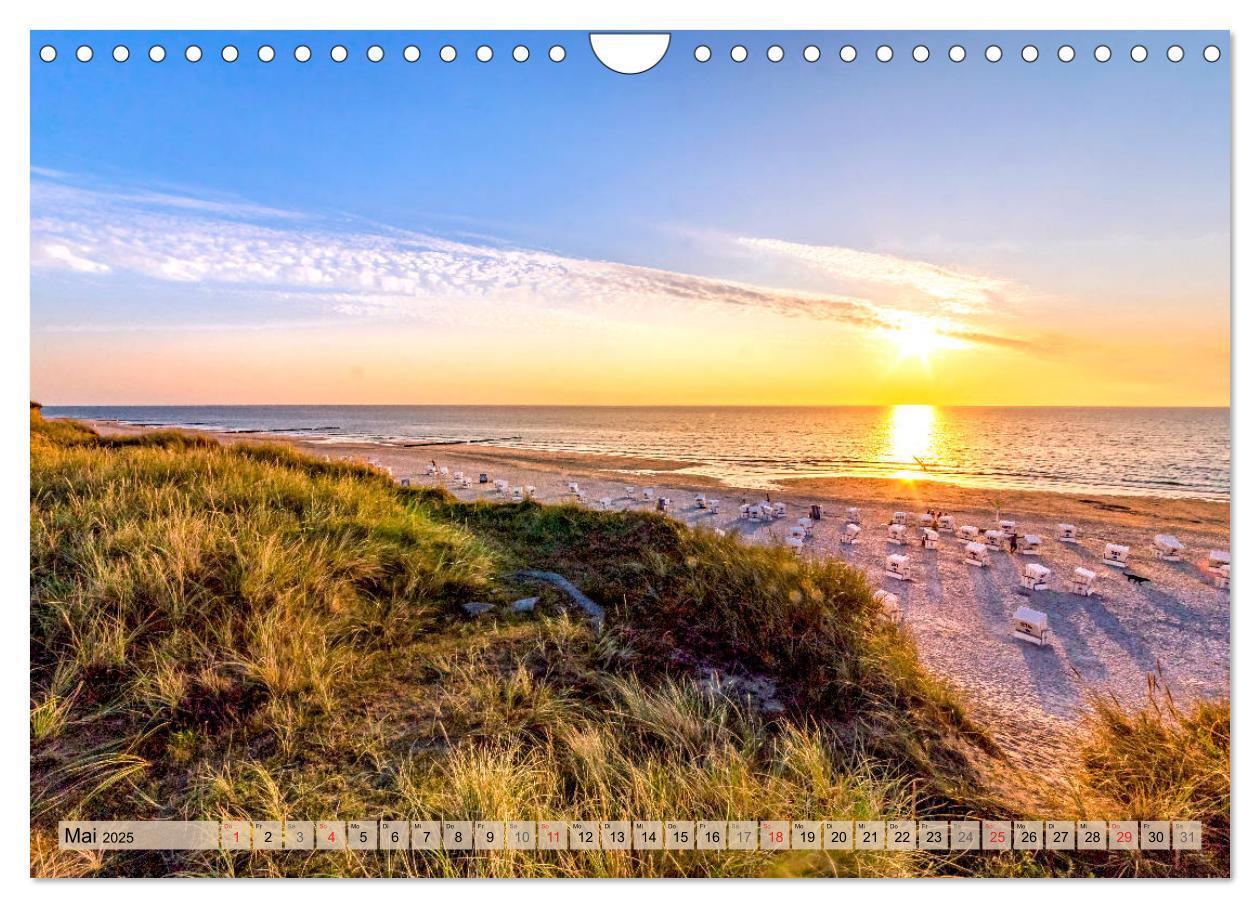 Bild: 9783435207824 | STRANDLUST Nordseeinsel Sylt (Wandkalender 2025 DIN A4 quer),...